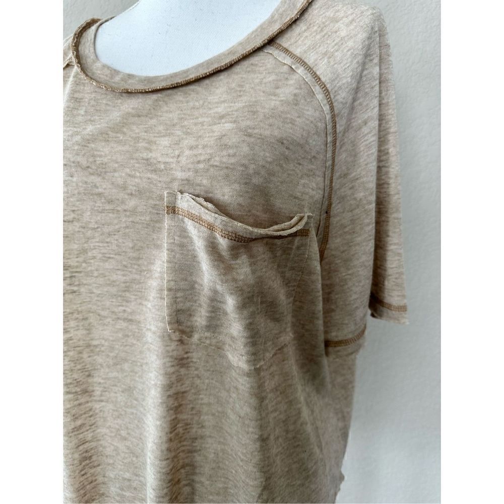 La Miel Front Pocket Inside Out T Shirt - Picture 6 of 9